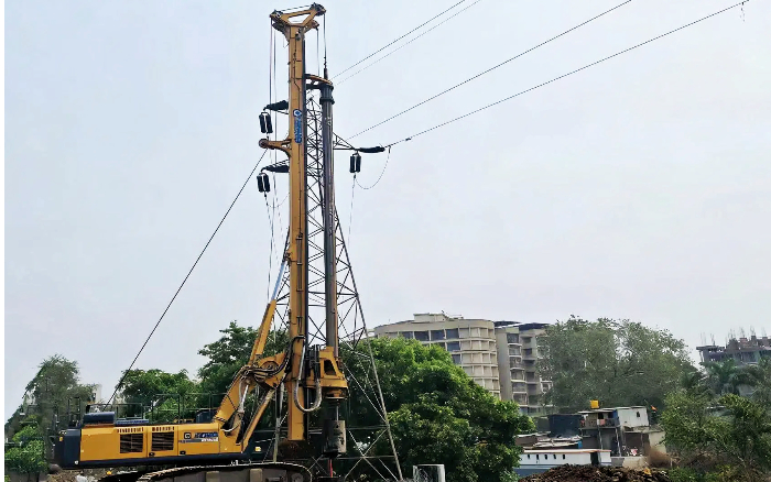 高效适配！徐工XR240I旋挖钻机征服南亚复杂地层